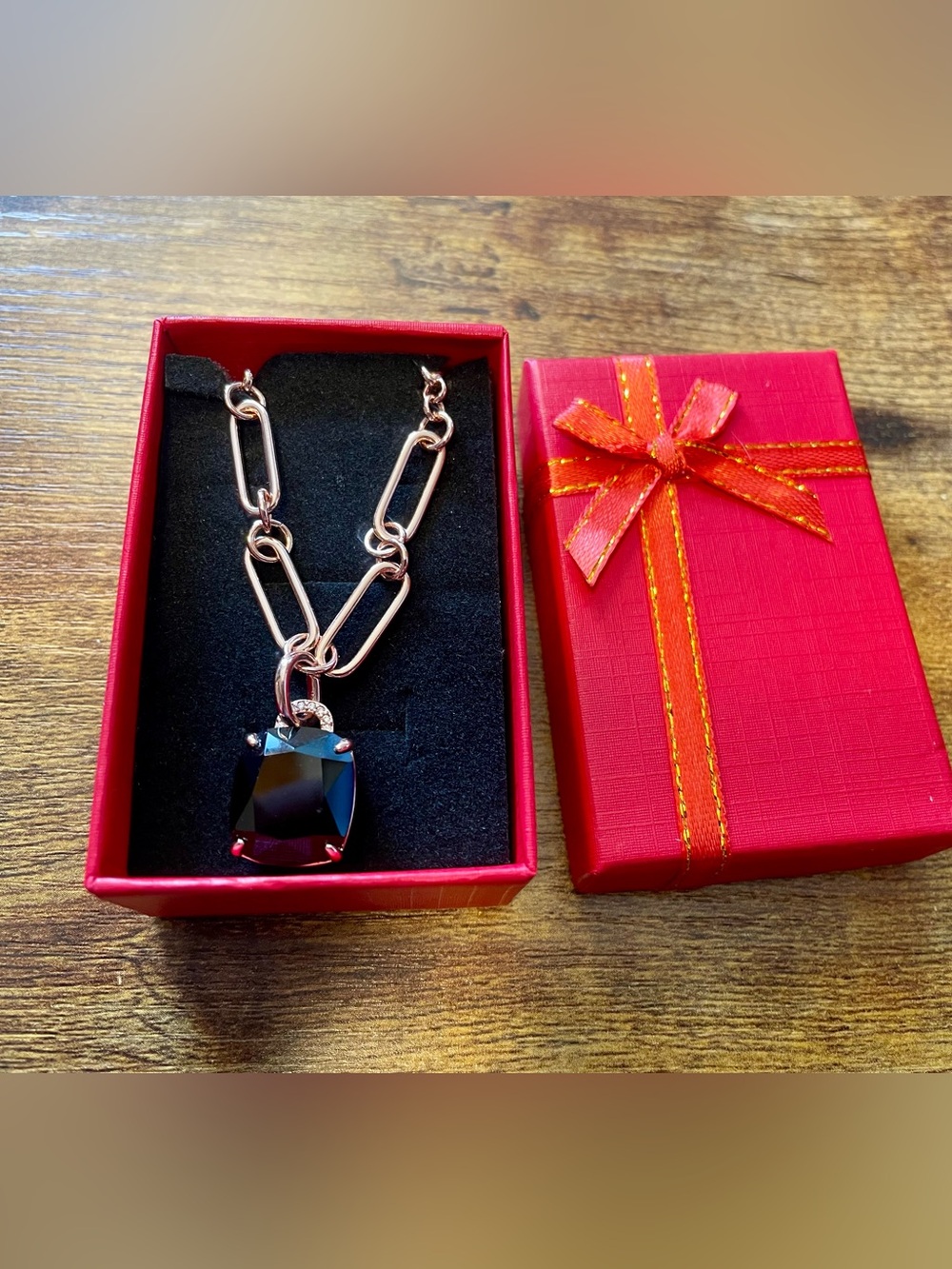 Bomb Party OG Necklace - Black Onyx on Rose Gold